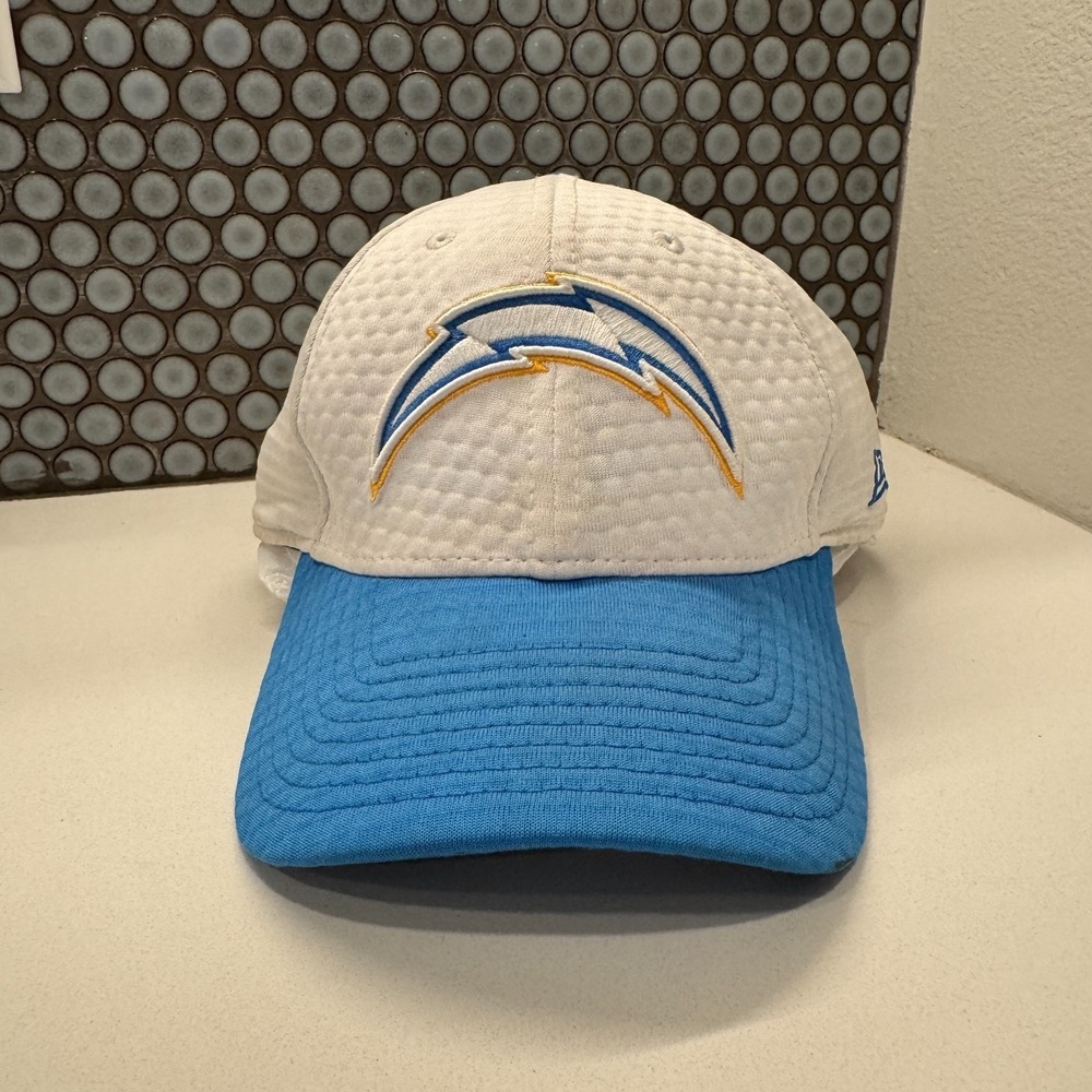 Los Angeles Chargers Hat‎ Cap Snap Back Blue White Thermal New Era NFL OSFM